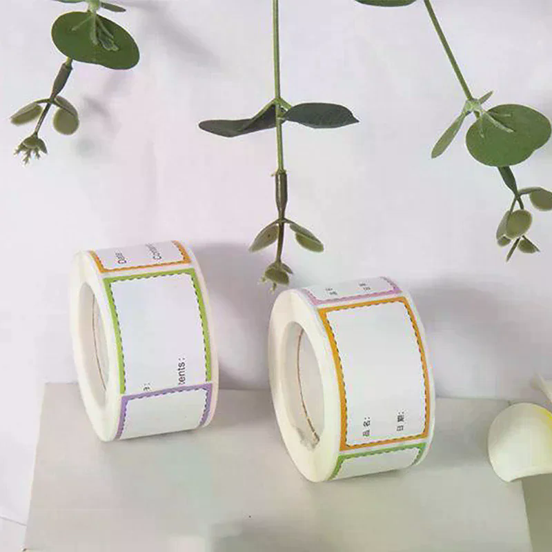 Food Storage Labels - Etiquetas autoadesivas para armazenamento de alimentos