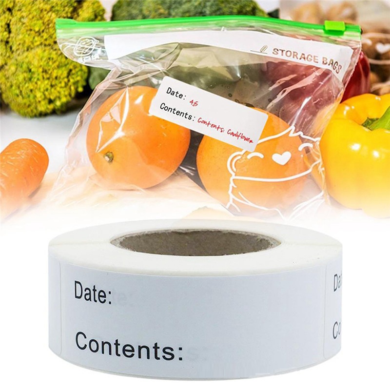 Etiqueta autoadesiva removível - Food Storage Labels avaliação e preço