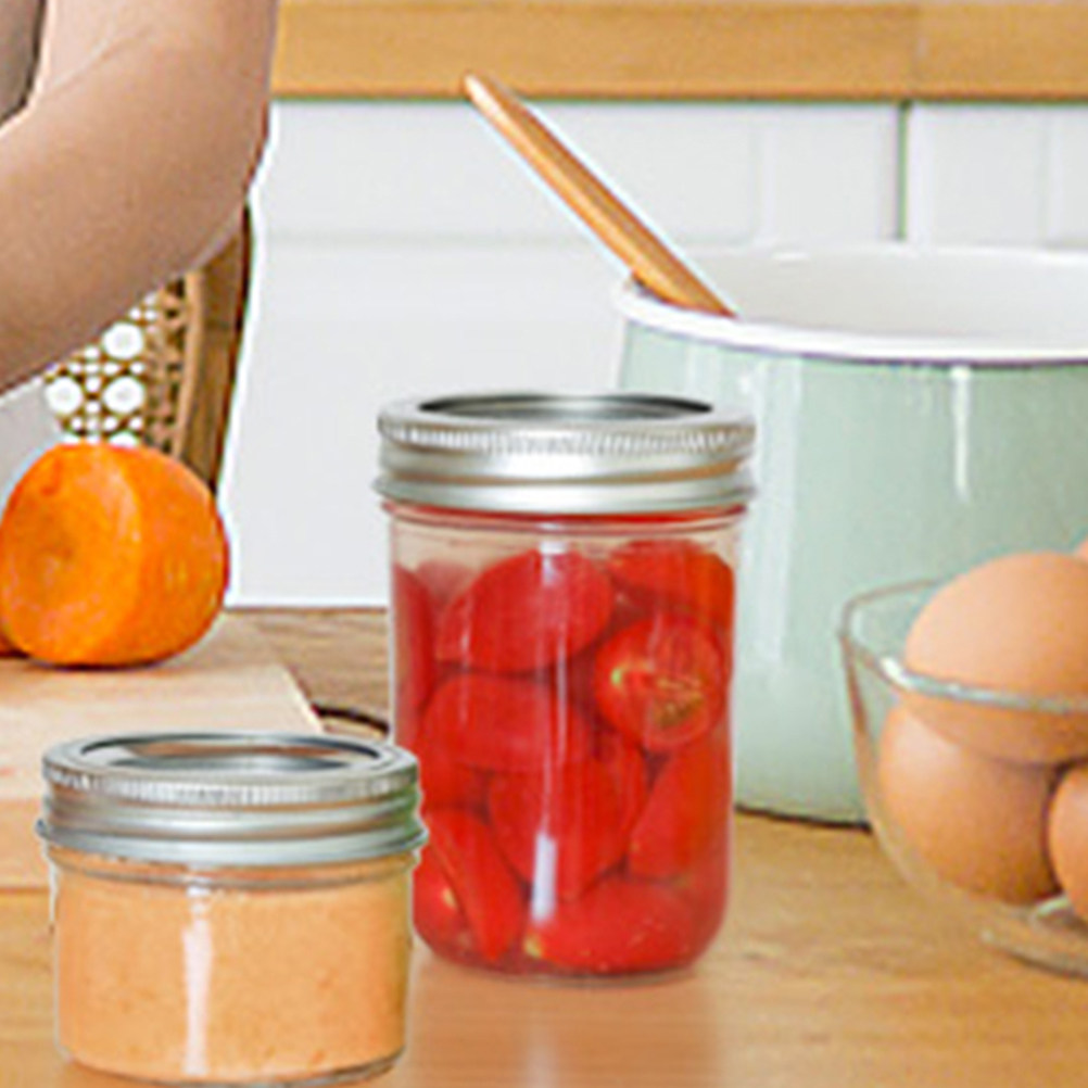 3 unidades de mini potes Mason - Food Storage Containers avaliação e preço