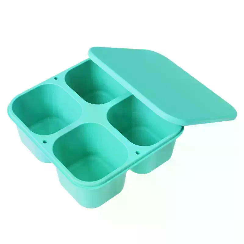 Caixa de lanche de silicone de - Food Storage With Dividers avaliação e preço