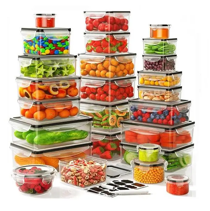 Conjunto de 40/42/50/52/62 peç - Food Storage Meals avaliação e preço