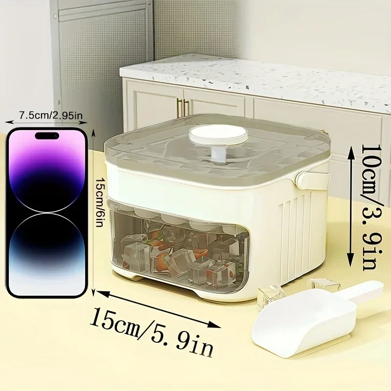 Forma de Gelo em Cubos com Tam - Food Storage Meals avaliação e preço
